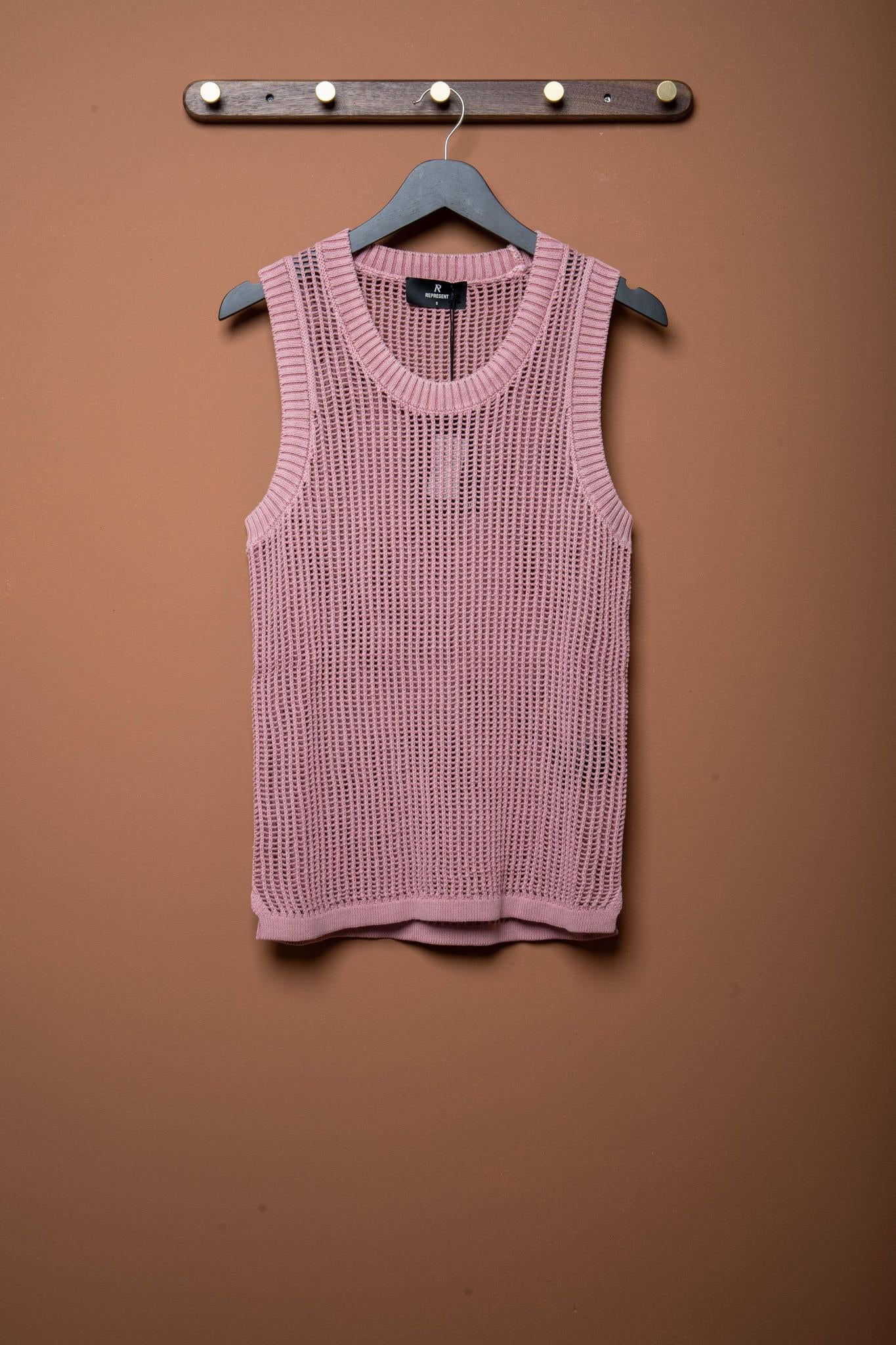 WASHED KNIT VEST